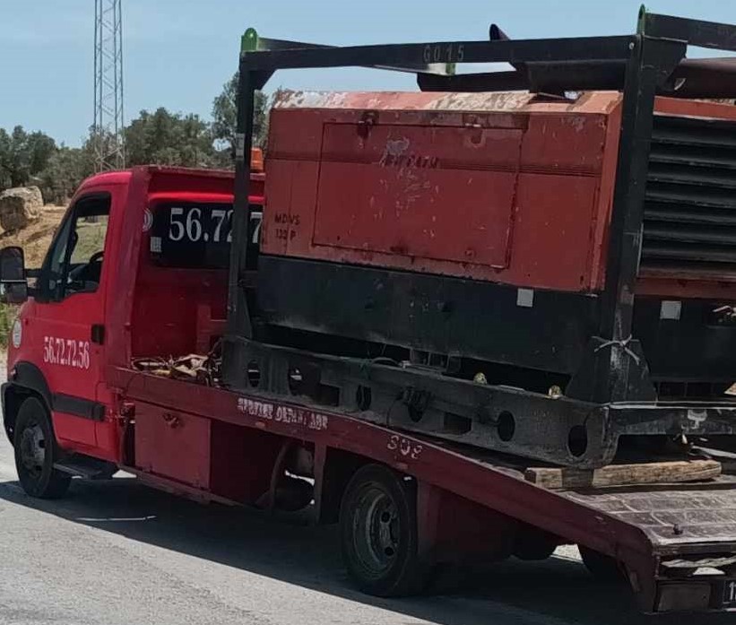 Transport de matériel agricole