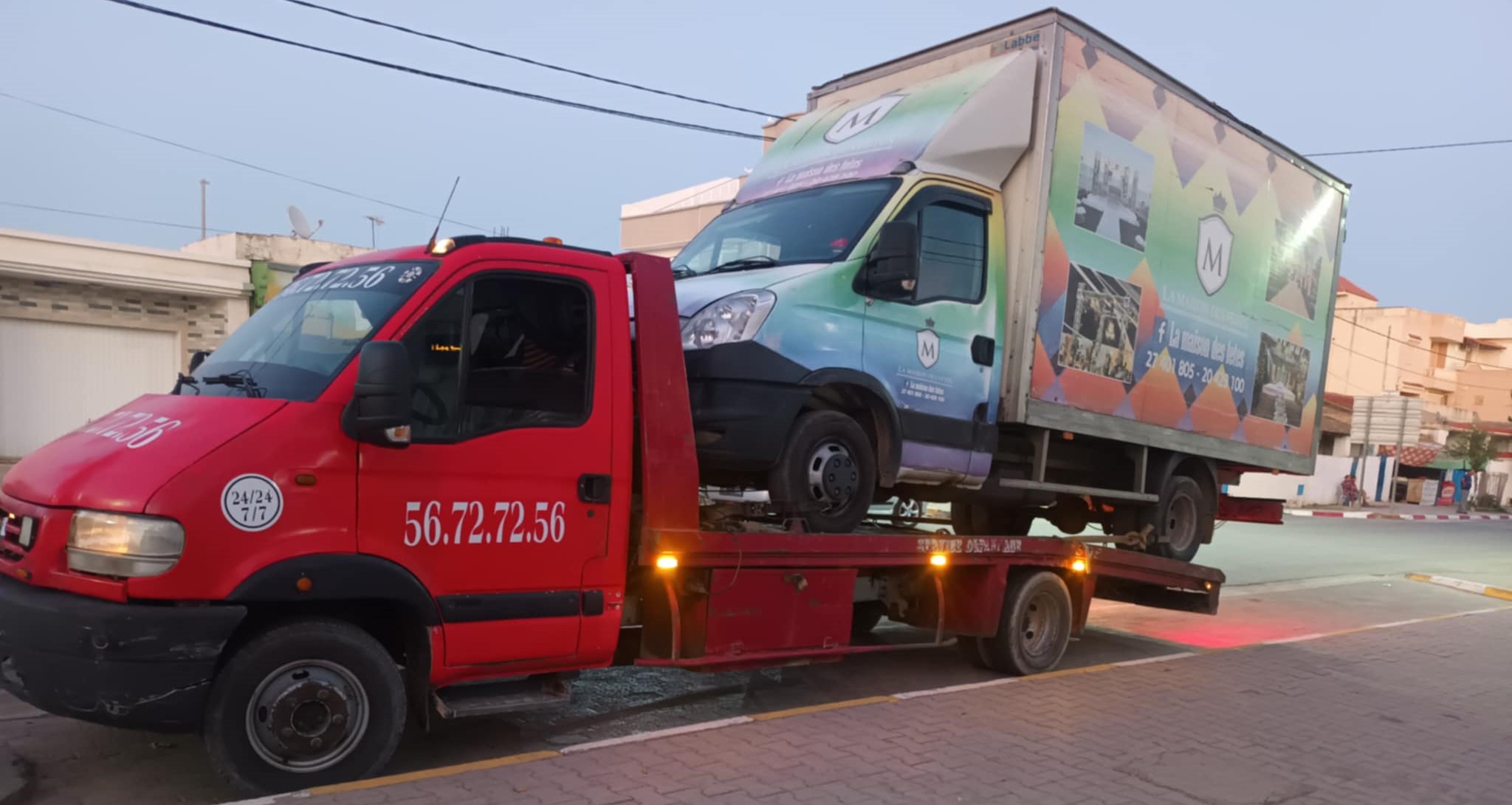 Transport de véhicule lourd