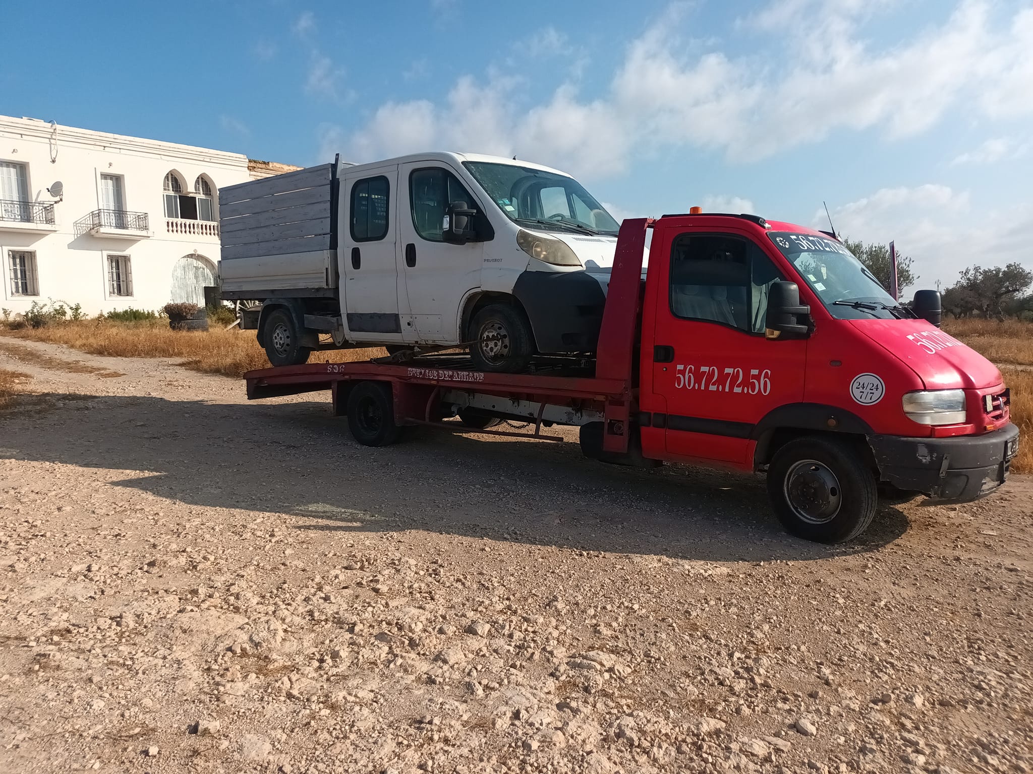 Transport de véhicule lourd