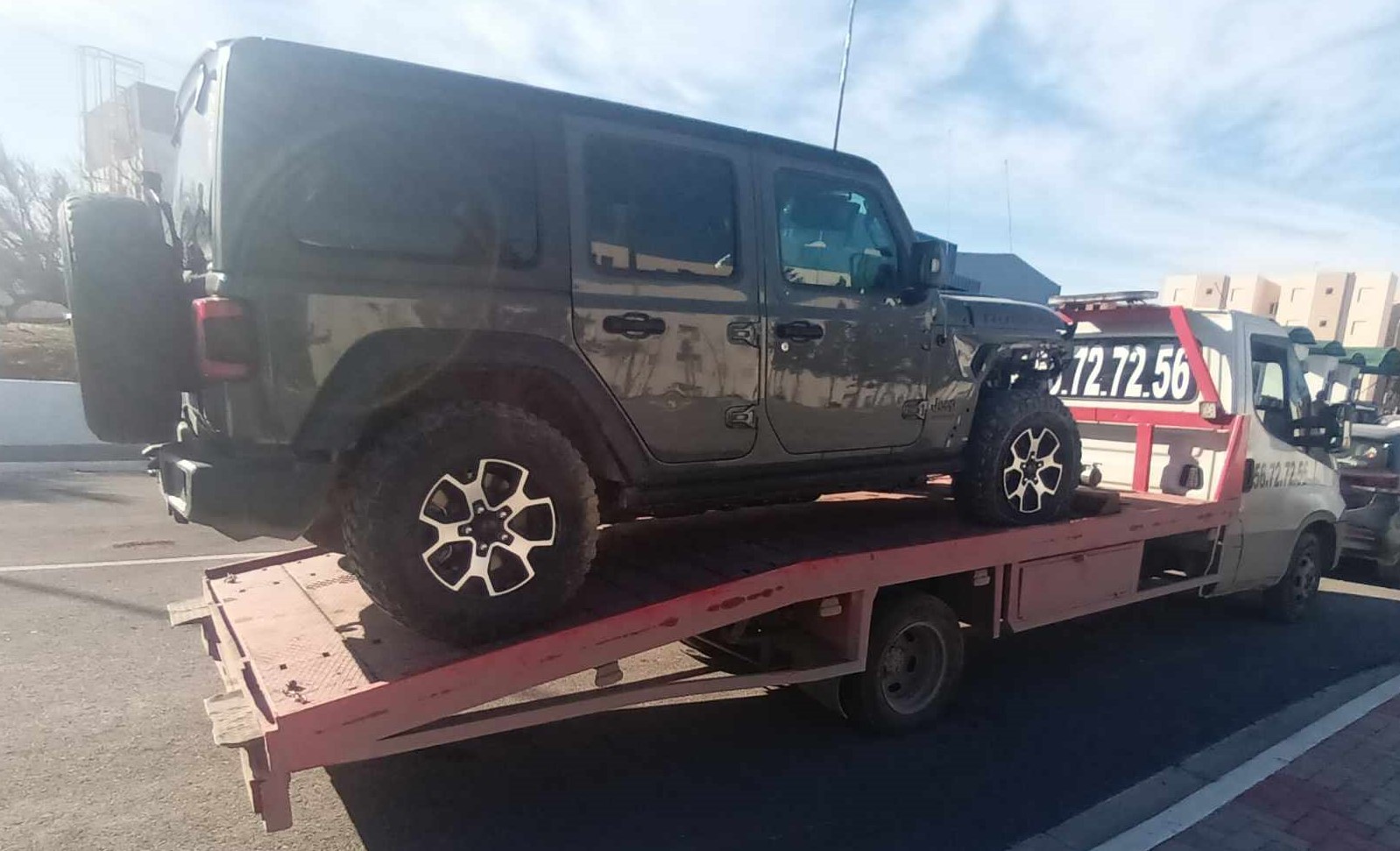 Transport de véhicule lourd